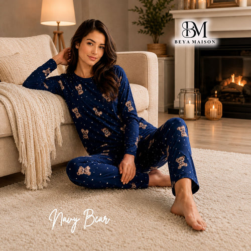 Blue Bow Pajama Set 🩵🎀