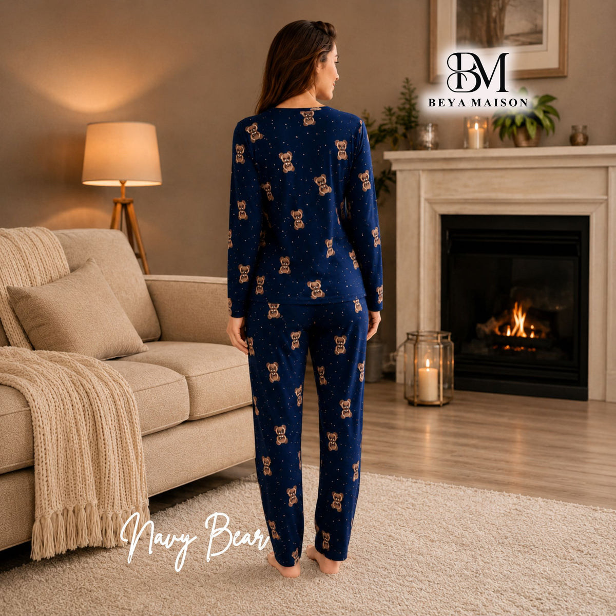 Blue Bow Pajama Set 🩵🎀